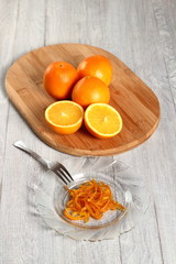 Candied Orange Zest