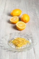 Candied Lemon Zest