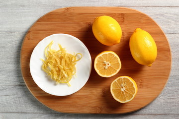 Candied Lemon Zest