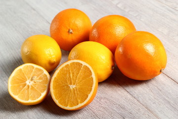 Orange and Lemon Fruit