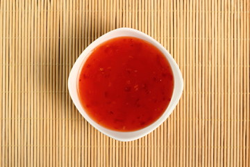 Chili Sauce in Bowl