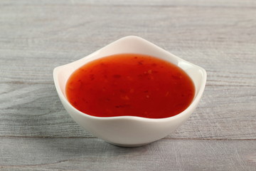 Chili Sauce in Bowl
