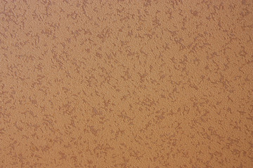 Beautiful textured wall. Orange decorative stucco. Abstract texture, background