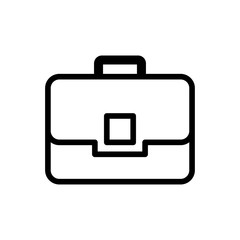 Briefcase icon trendy