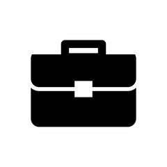 Briefcase icon trendy