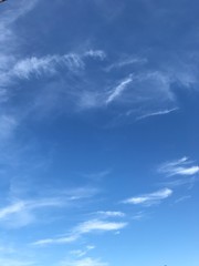 October sky in the afternoon, Varese, Italy 