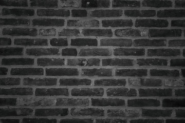 dark brick wall.