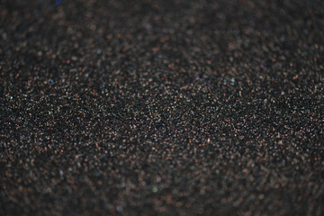 Black glitter bright perfect  texture christmas abstract background