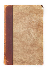 old books isolated on white.