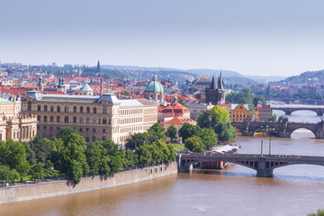 Fototapeta premium European city scape during the day