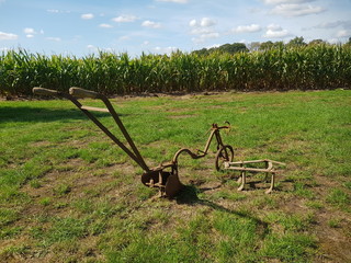 Alte Bauernhof Maschine