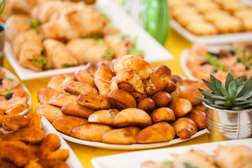 pasty baking on the table Latvian national food