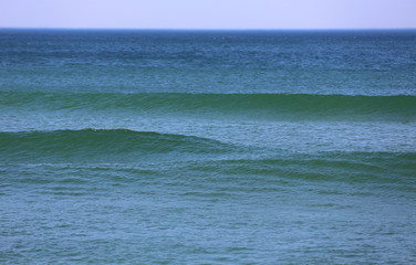 Blue & Green Ocean Waves Texture