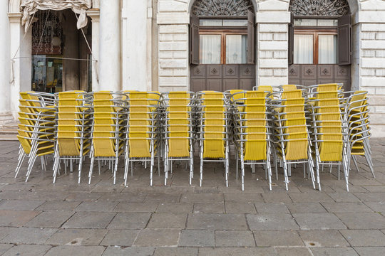 Stacked Chairs Restaurant