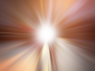 Abstract Sunbeams: Orange summer rays background
