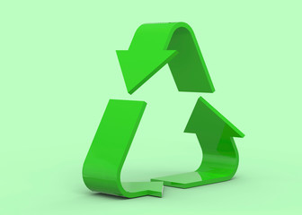 The Recycle Icon - 3D