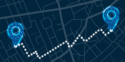 Navigation digital concept