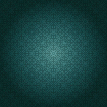  Seamless pattern in traditional style kazakh ornaments