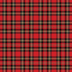 Tartan check seamless pattern. Christmas plaid background - 298715398