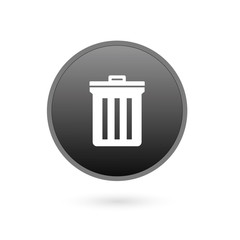 Recycle icon vector. Flat icon isolated on the white background. Vector illustration.
