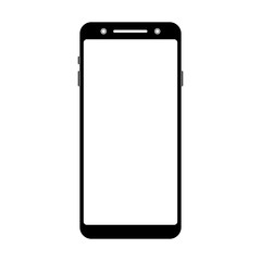 Smartphone. Mobile gadget model. Vector flat image.