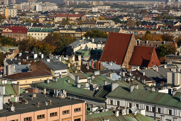Panorama miejska - Kraków