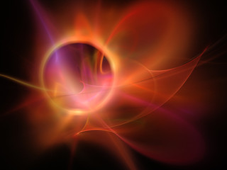 Abstract fractal background