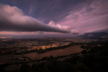 Obraz na płótnie Canvas Leon peak in Cantabria mountain range in Navarra