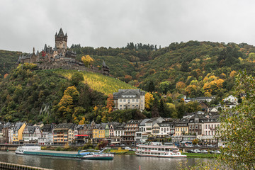 Fototapeta premium Cochem an der Mosel