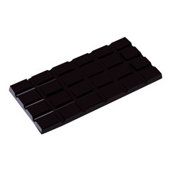 chocolate bar realistic vector illustration isolated