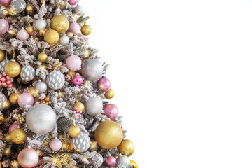 Christmas background. new year tree