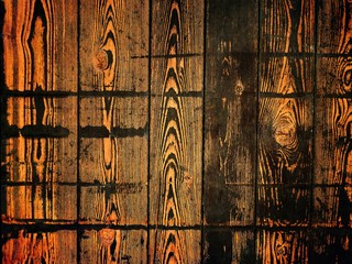 Brown wooden panels texture. Background of wooden panels