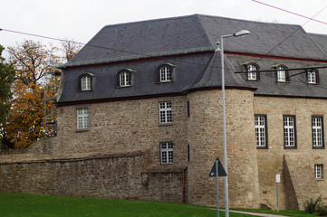 Fototapeta na wymiar Schloss Broich in Mülheim an der Ruhr