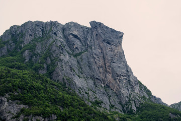 Mountain face