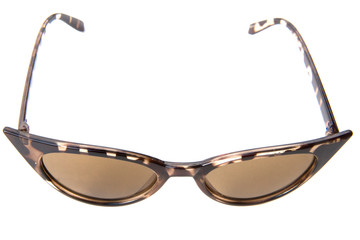 Tiger Frame Sunglasses on white background
