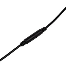 DC power connector plug for LED isolated on white