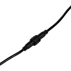 DC power connector plug for LED isolated on white