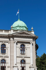 National Assembly of the Republic in Belgrade, Serbia