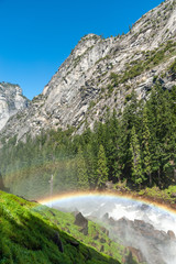 Rainbow in Yosemite Park