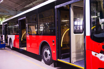 Bus production manufacture