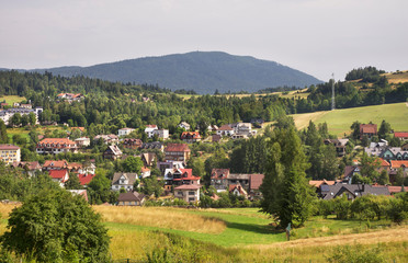 View of Rabka-Zdroj. Poland