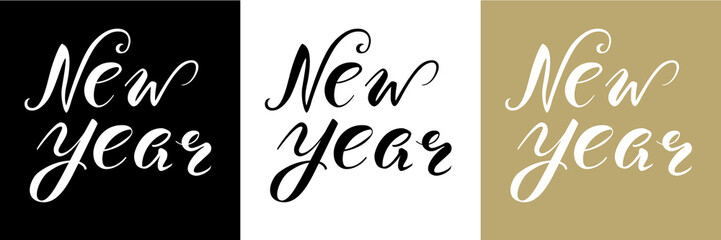 Merry Christmas. Vector text Calligraphic Lettering design card template with snowflakes. Creative typography for Holiday Greeting Gift Poster. Calligraphy Font style Banner.