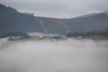 aramaio valley in Basque Country