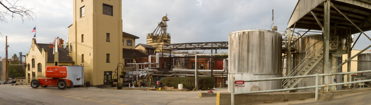 Four Roses Bourbon factory distillery