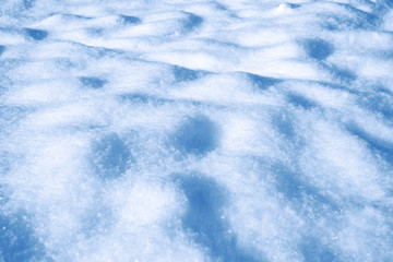 Obraz premium Background. Winter landscape. The texture of the snow