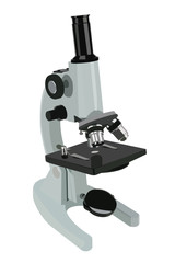 microscope realistic vector illustration isolated