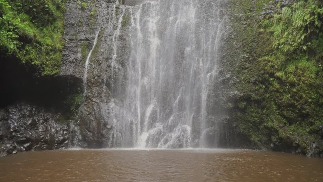Waterfall in Tropical Paradise (Loop)