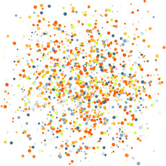 Colorful Universe Distribution Computational Generative Art background illustration