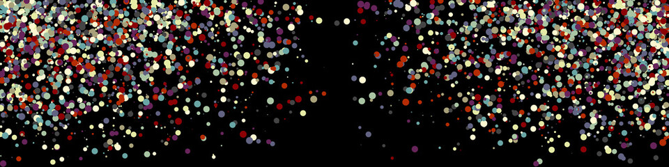 Naklejka na ściany i meble Colorful Universe Distribution Computational Generative Art background illustration