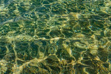 Background of Red sea water surface